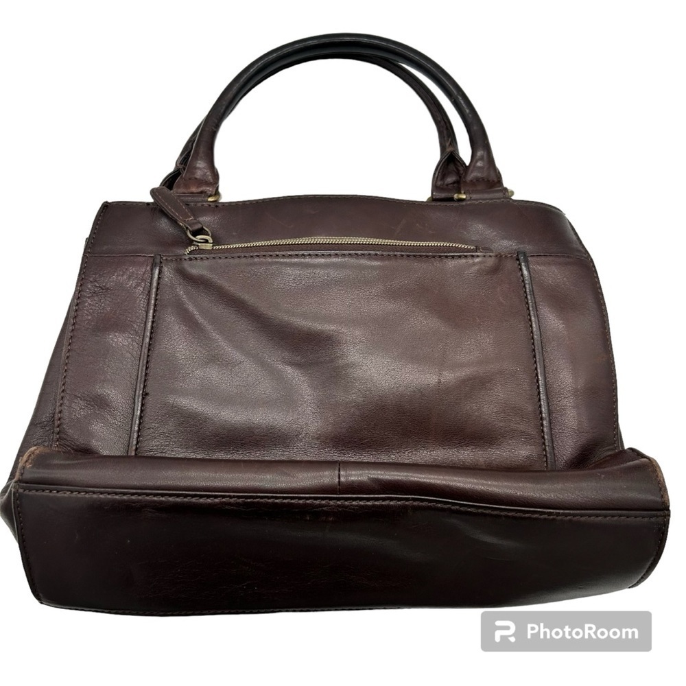 Fossil leather handbag purse